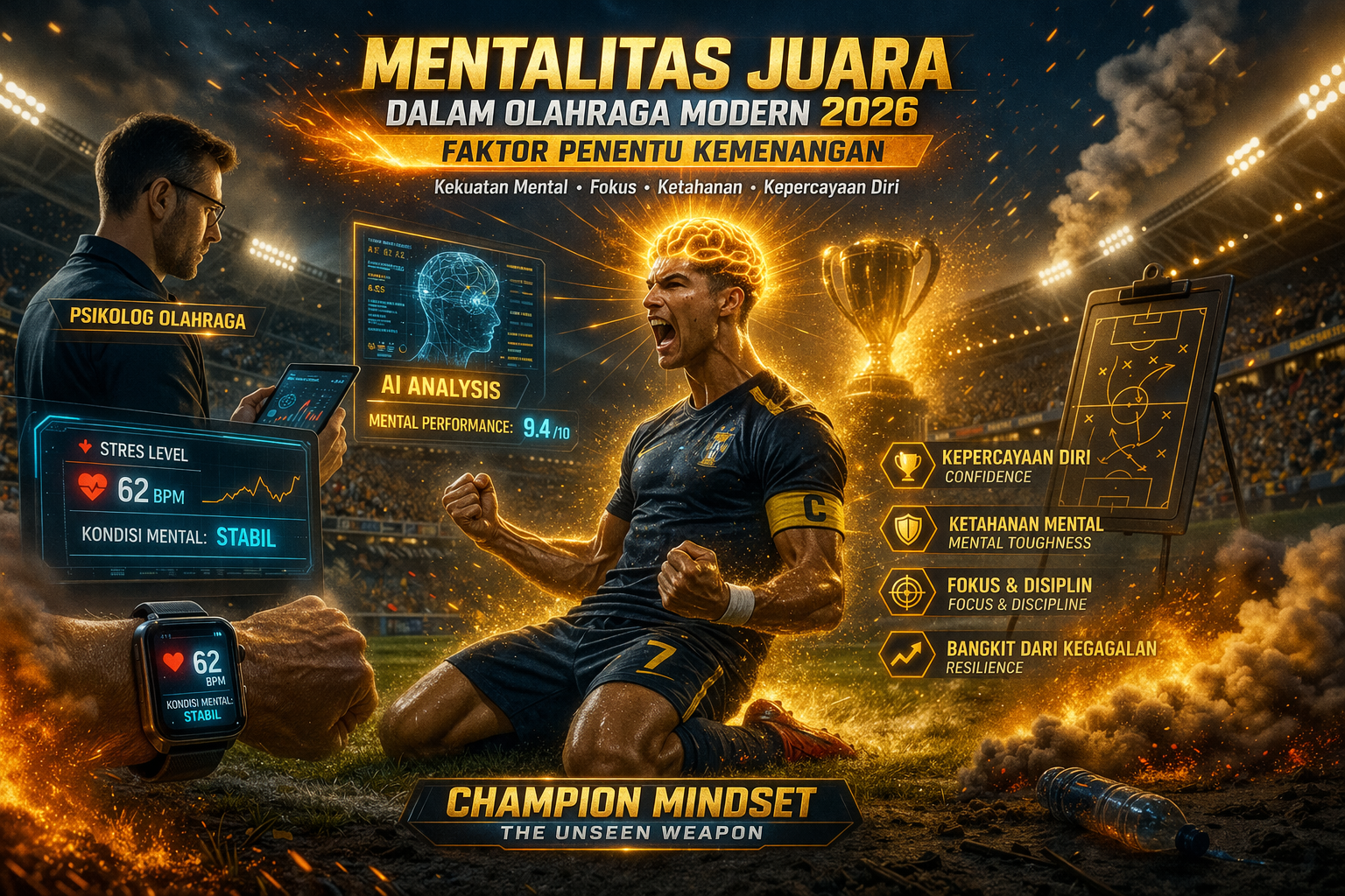 Mentalitas Juara dalam Olahraga Modern 2026: Faktor Penentu Kemenangan