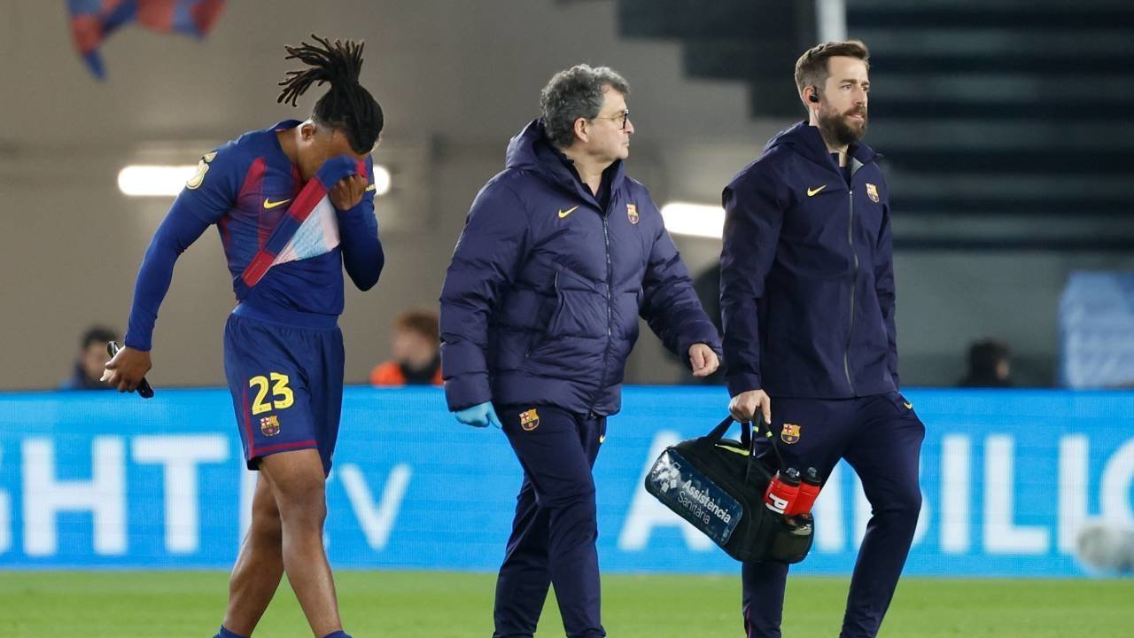 Barcelona Diguncang Cedera, Kounde dan Balde Tumbang di Laga Semifinal Copa del Rey