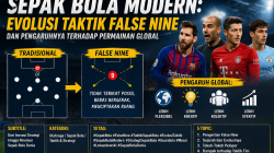 Sepak Bola Modern: Evolusi Taktik False Nine dan Pengaruhnya terhadap Permainan Global