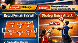 Bola Voli: Panduan Lengkap Rotasi Pemain dan Strategi Quick Attack yang Mematikan