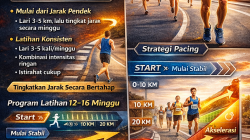 Lari Maraton: Panduan Persiapan Fisik dan Mental untuk Menyelesaikan 42 Kilometer Pertama Anda