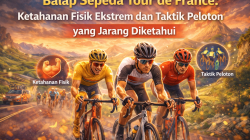 Balap Sepeda Tour de France: Ketahanan Fisik Ekstrem dan Taktik Peloton yang Jarang Diketahui