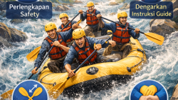 Arung Jeram: Panduan Keselamatan dan Kerja Sama Tim dalam Menaklukkan Jeram Sungai Ekstrem